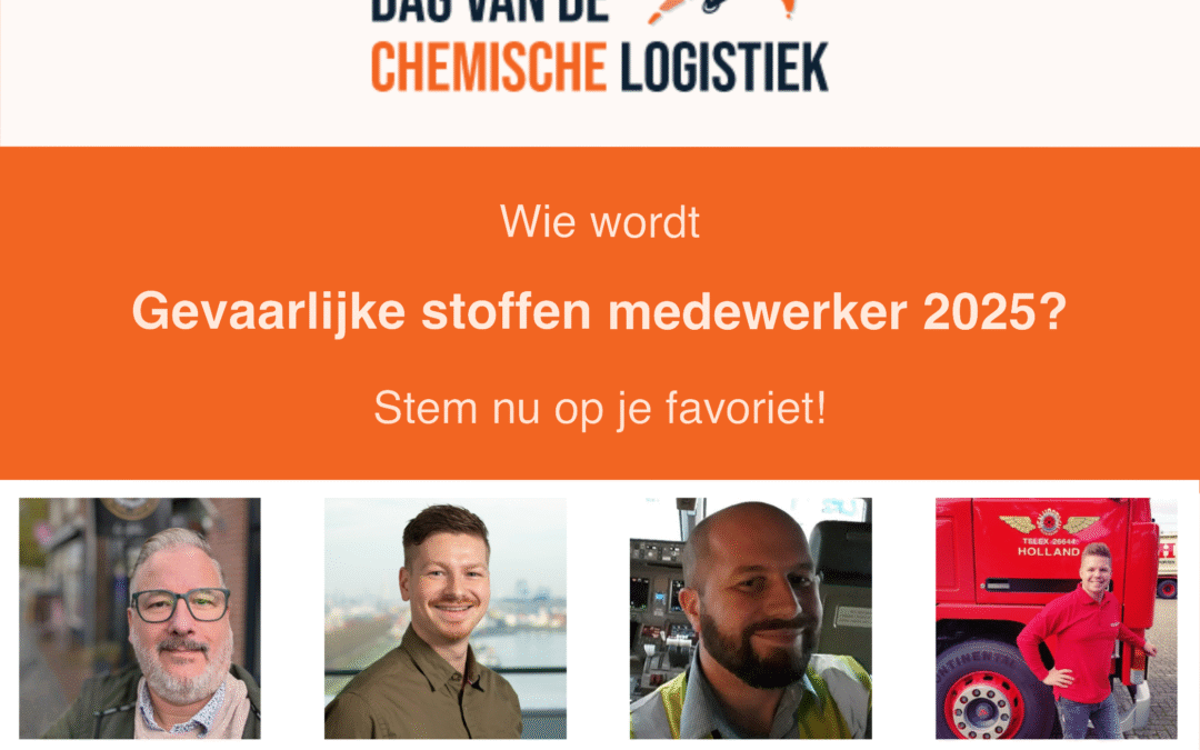 De kandidaten voor de verkiezing tot Gevaarlijke stoffen medewerker 2025 zijn bekend